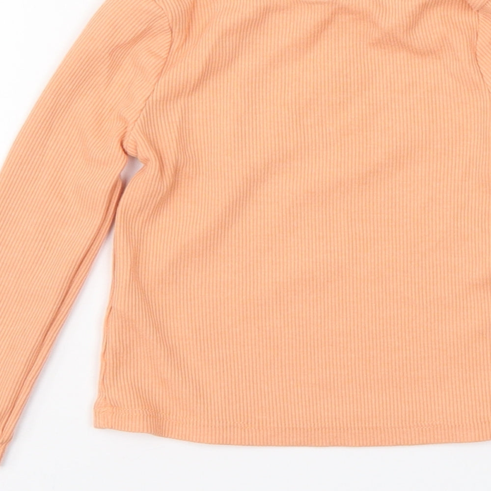 TU Orange Basic Polo Size 12-18 Months