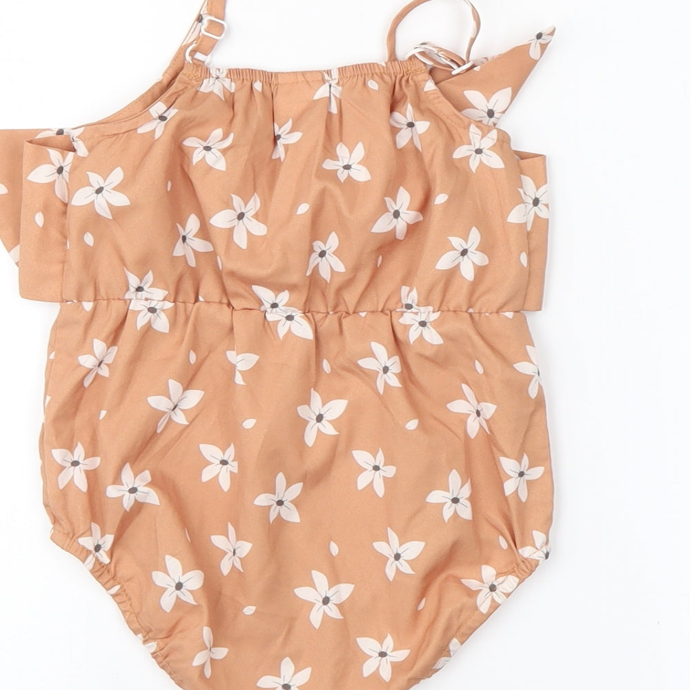 patpat Brown Babygrow One-Piece Size 12-18 Months