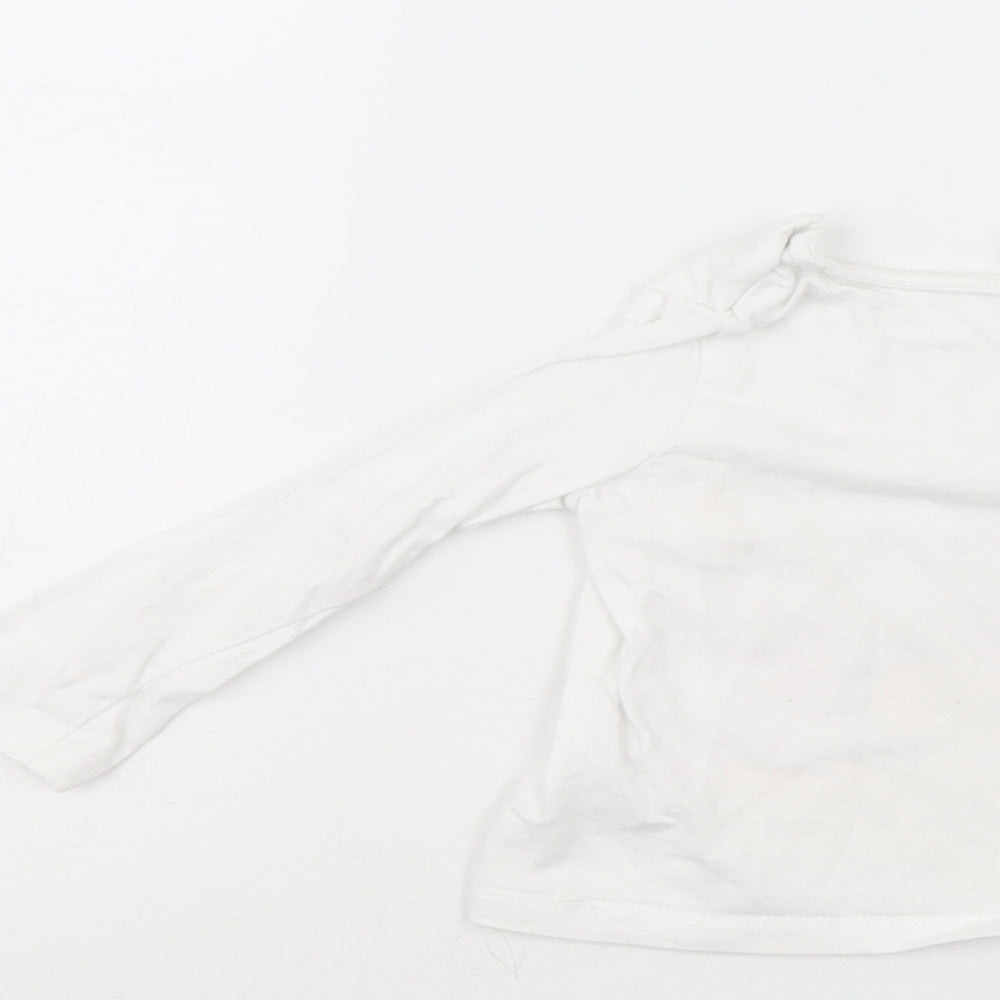 Disney Girls White Basic Casual Size 6-9 Months - Lion King