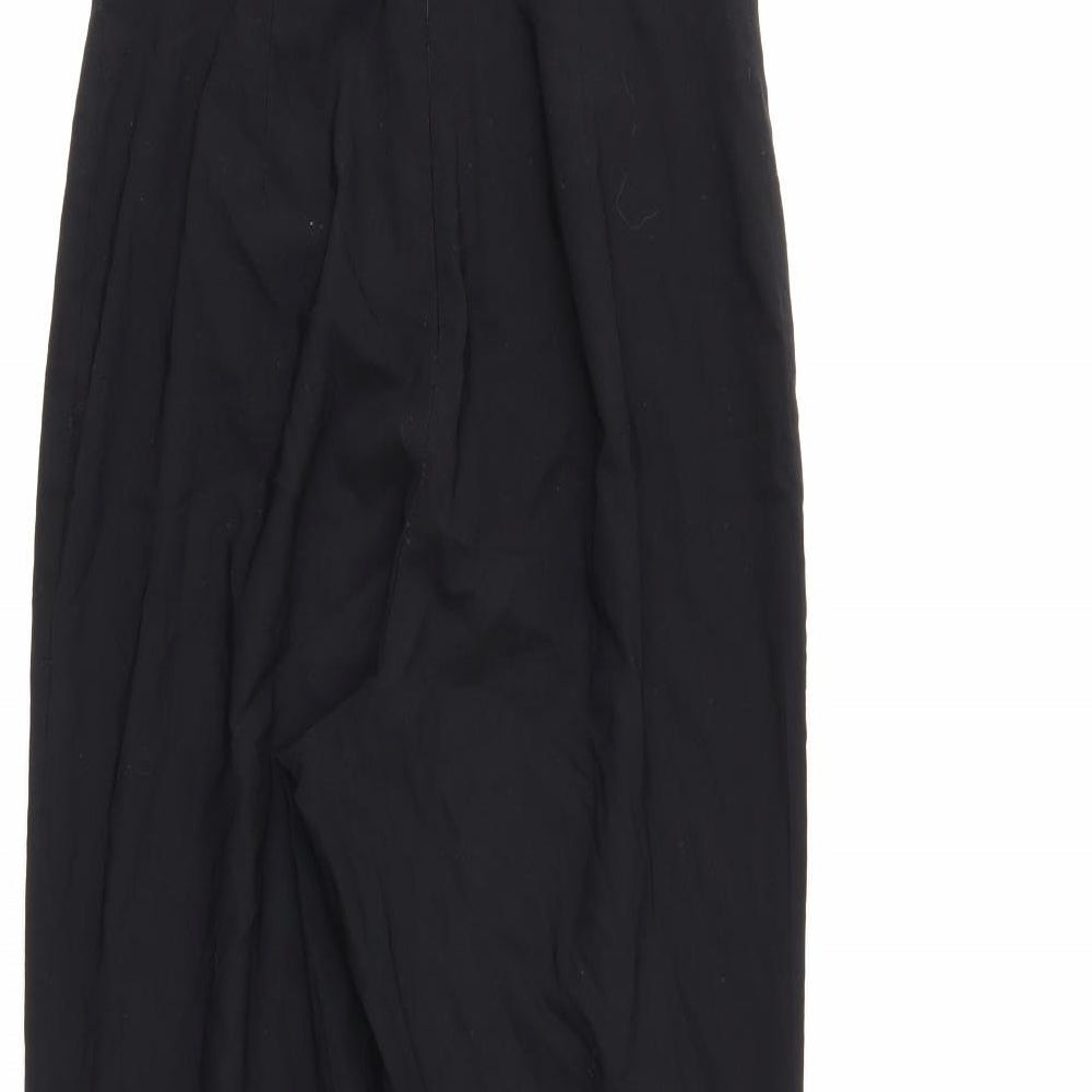 Shape FX Womens Black Jumpsuit One-Piece Size 6 L28 in