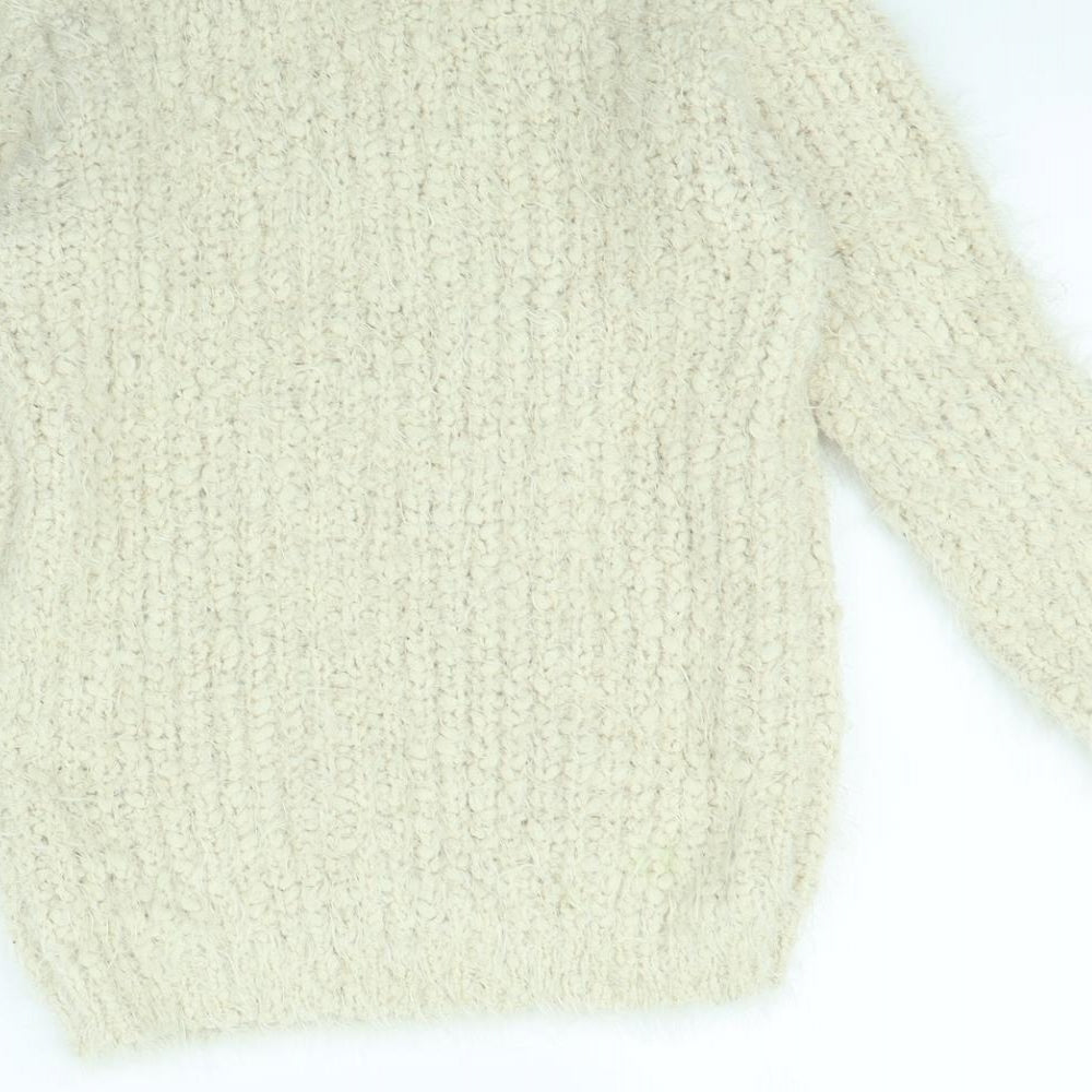 yd Girls Beige Jumper Size 9 Years