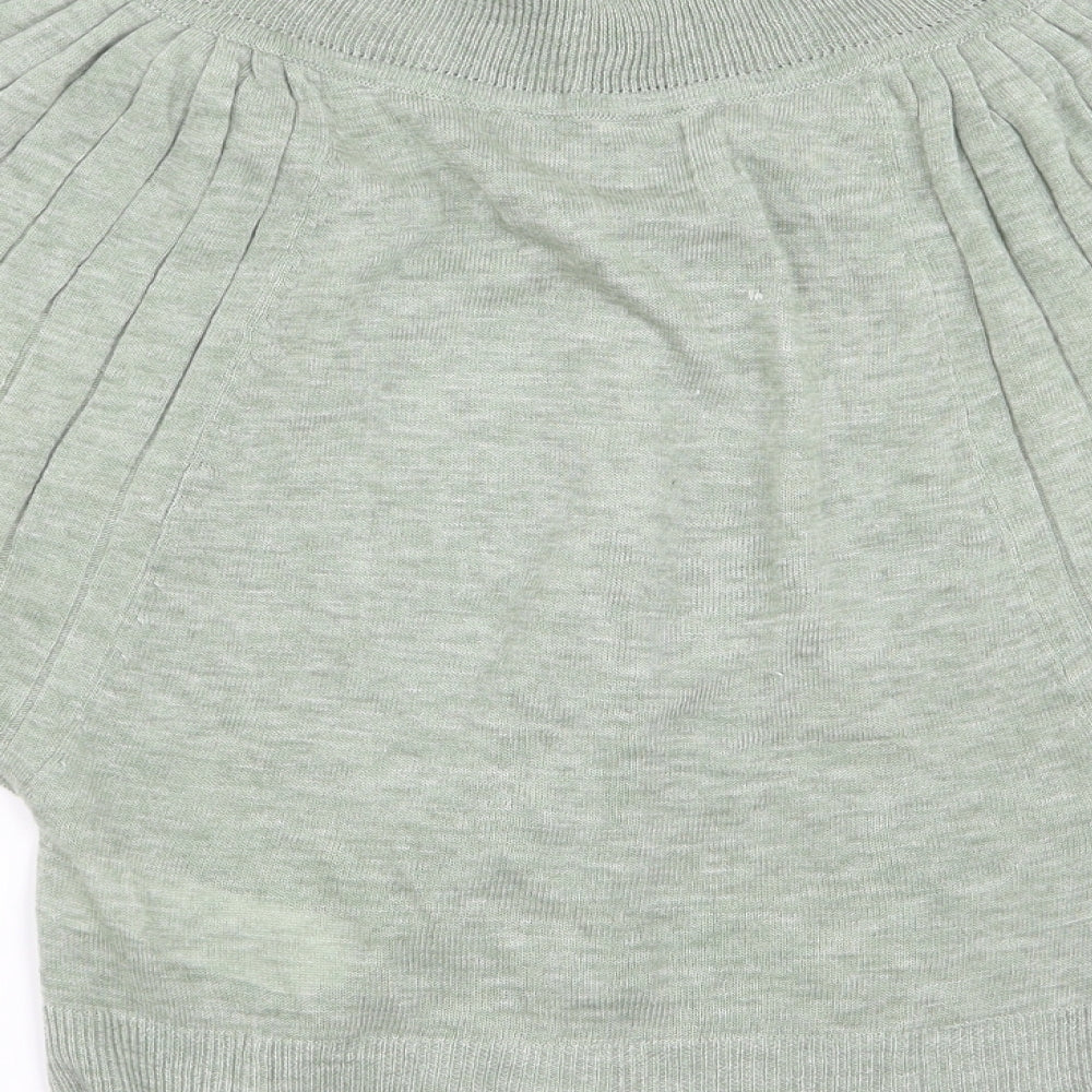atmoshpere Womens Green Basic Blouse Size 8