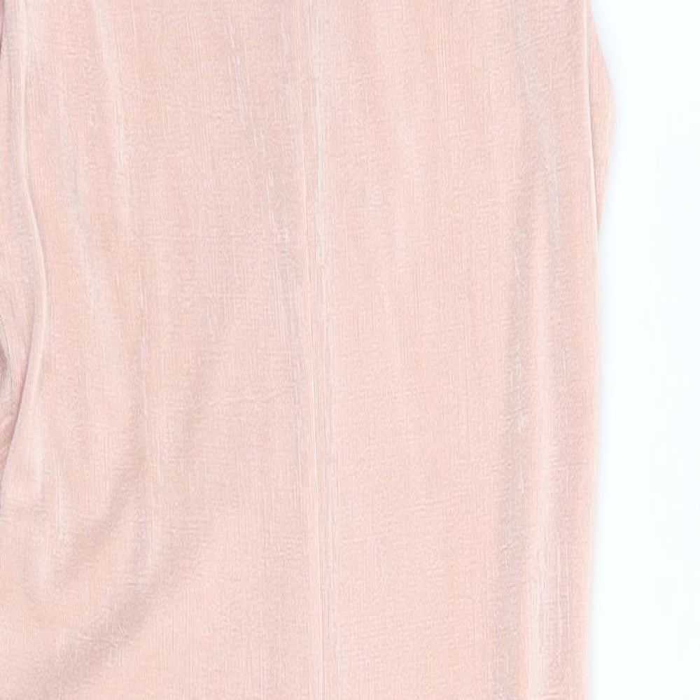 Miss Selfridge Womens Pink Pencil Dress Size 8
