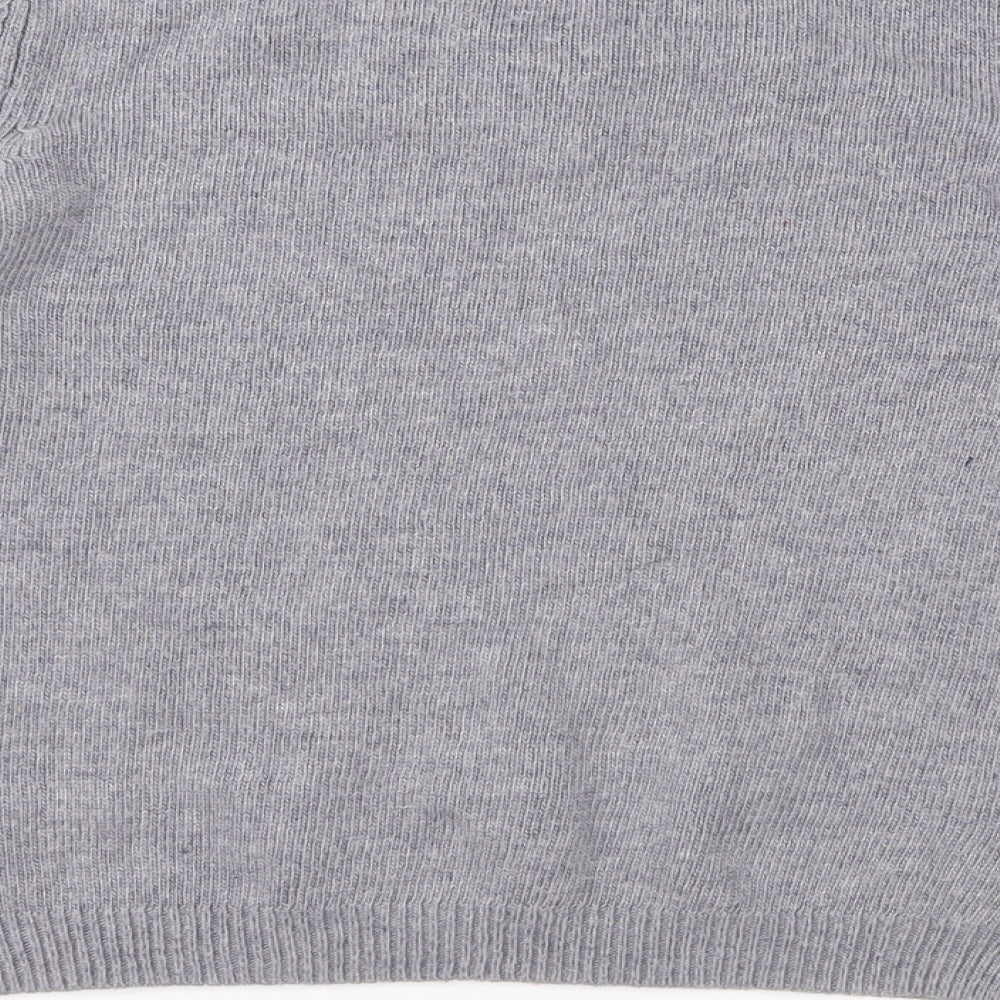 Topshop Womens Grey Pullover Jumper Size 6