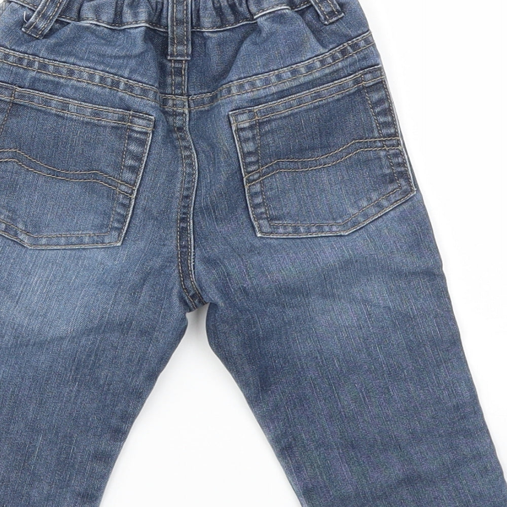 Matalan Boys Blue Capri Jeans Size 9-12 Months