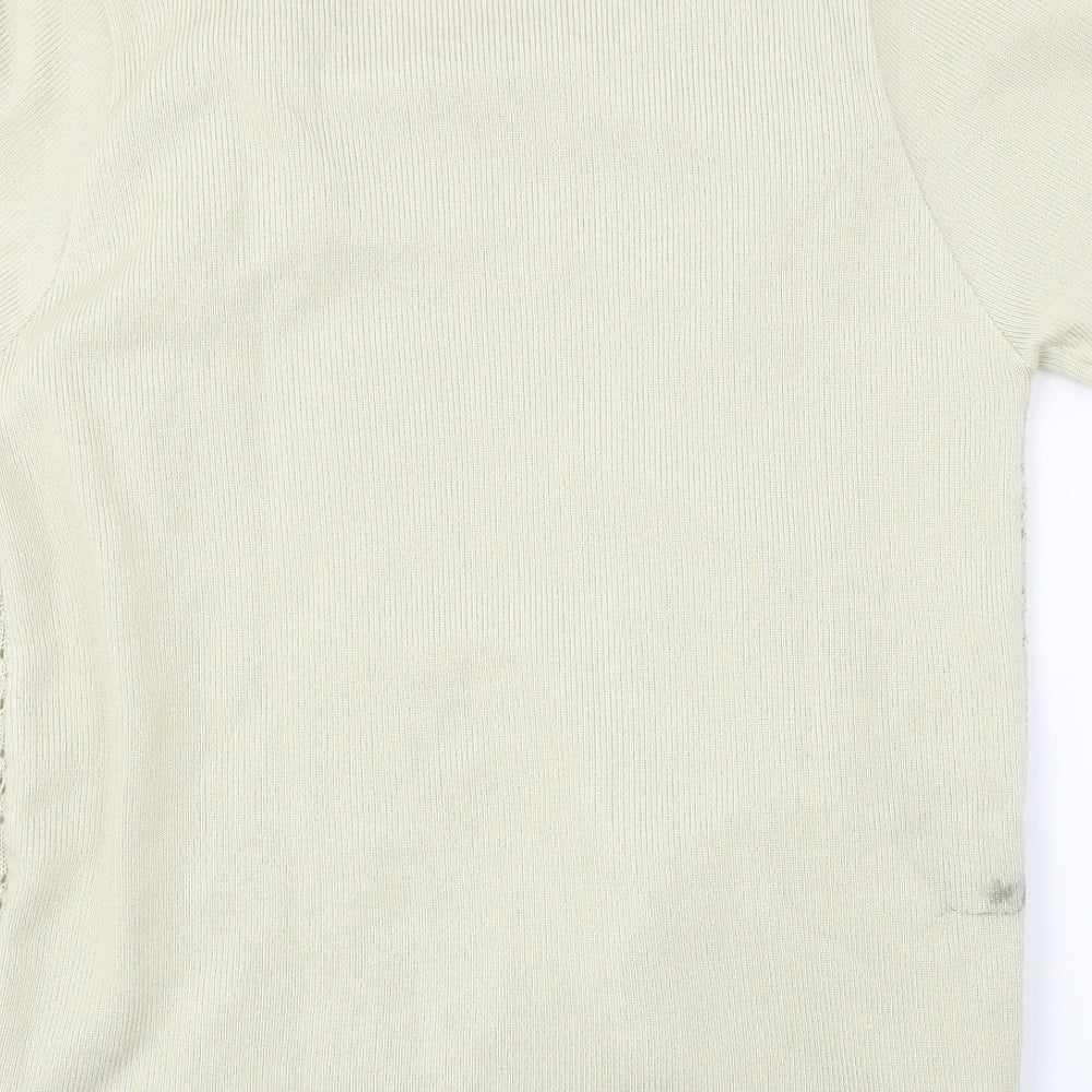 Pure & Natural Womens Beige Pullover Jumper Size M