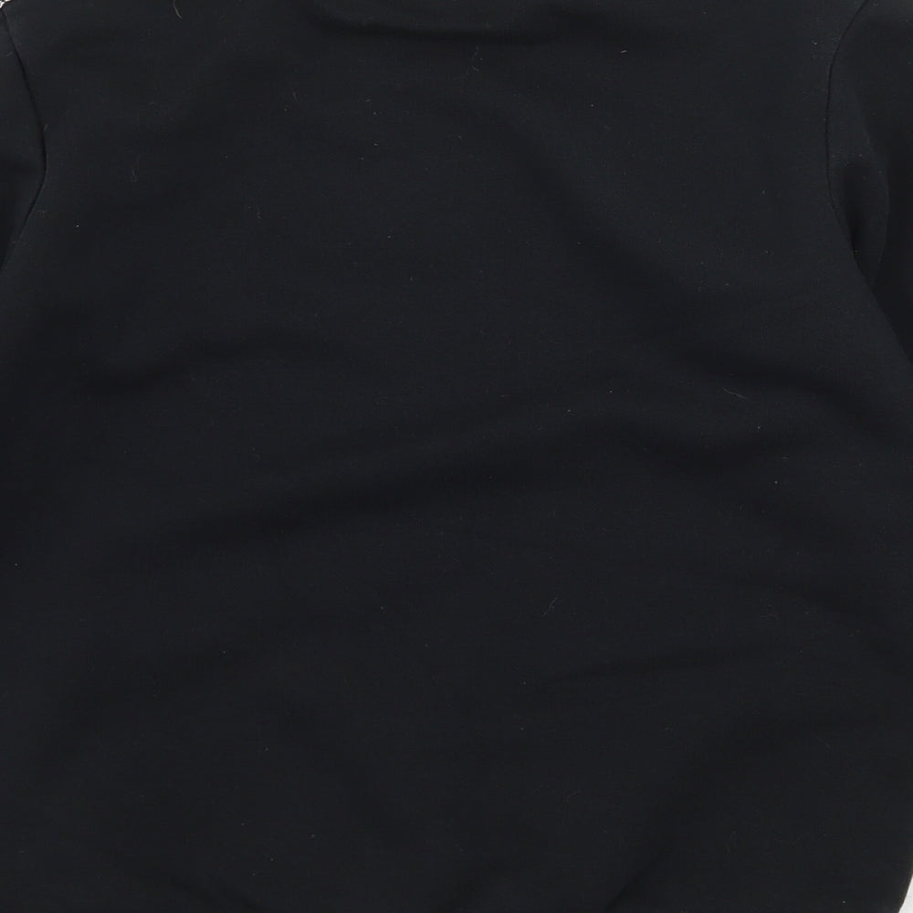 TU Boys Black Jersey Pullover Sweatshirt Size 8 Years - Awesome