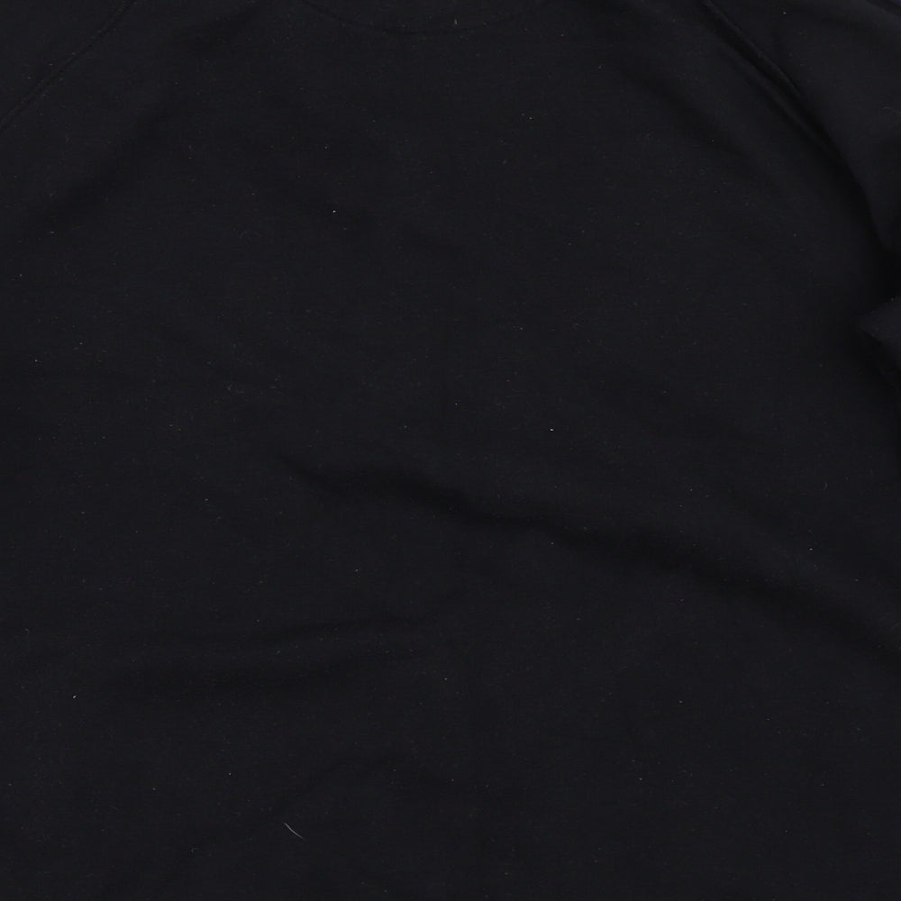 Usath Mens Black Jacket Coat Size XL