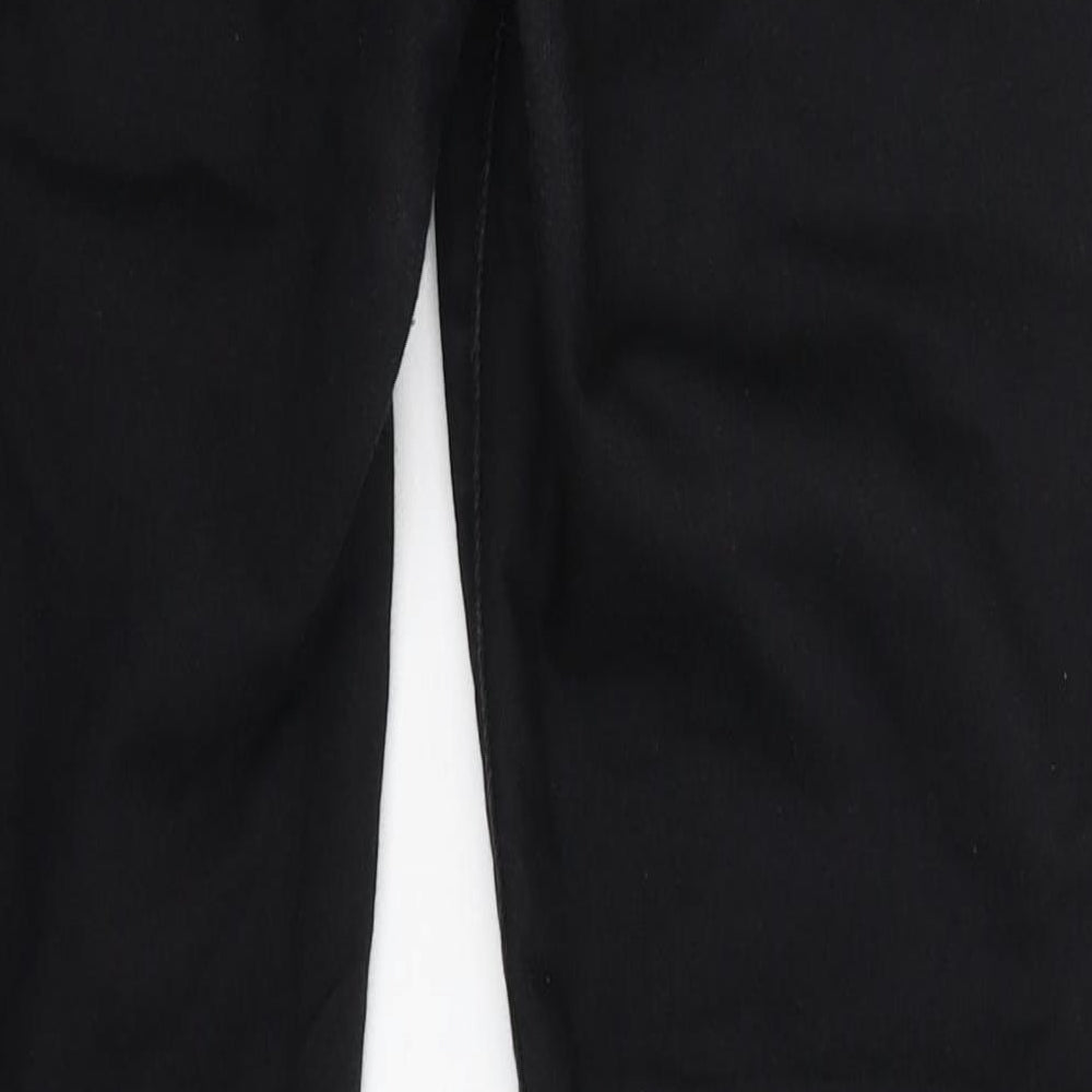 Preworn Womens Black Denim Skinny Jeans Size 31 in L29 in