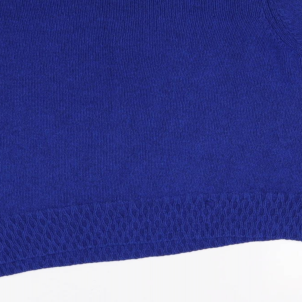 Peruna Womens Blue Knit Pullover Jumper Size 14 - Made in Italy