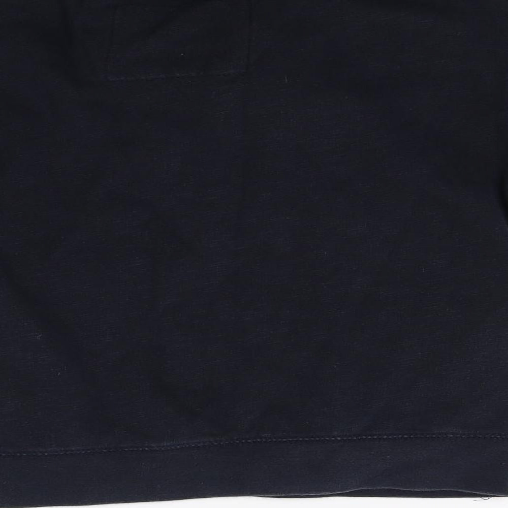 Matalan Boys Blue Henley Sweatshirt Size 6 Years