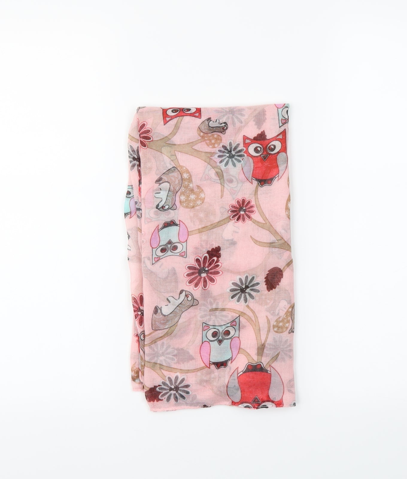 Preworn Womens Pink Shawl/Wrap