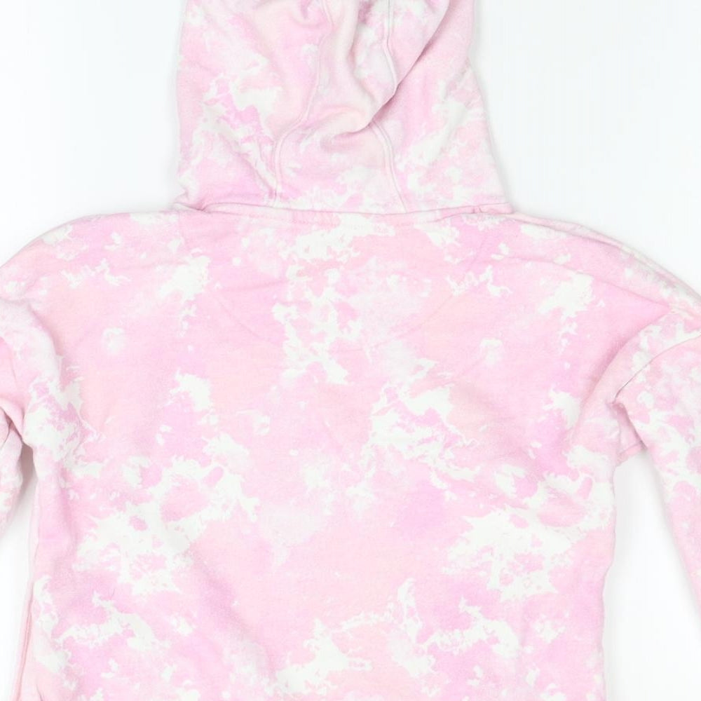 F&F Girls Pink Pullover Hoodie Size 7-8 Years