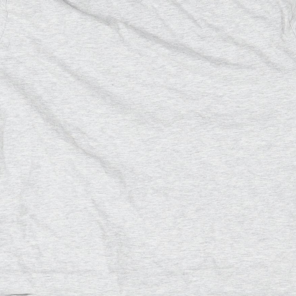 F&F Girls Grey Basic T-Shirt Size 12-13 Years