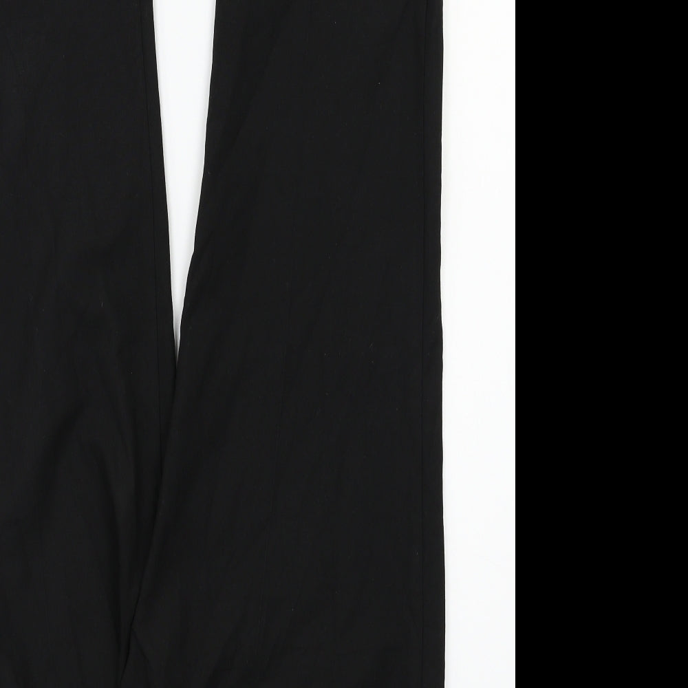 M&S Mens Black Trousers Size 34 in