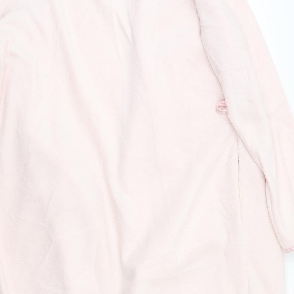 Damart Mens Pink Solid Robe One Size