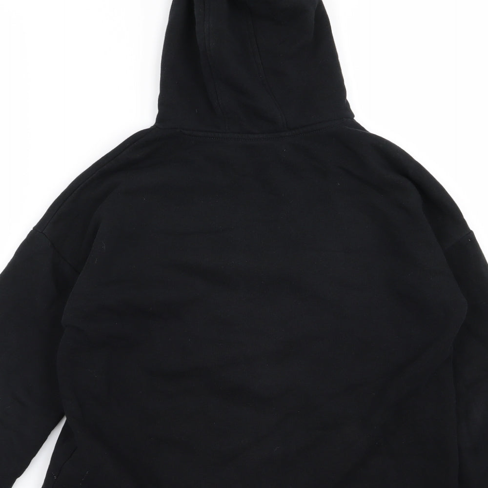M&S Girls Black Pullover Jumper Size 11-12 Years - sequin