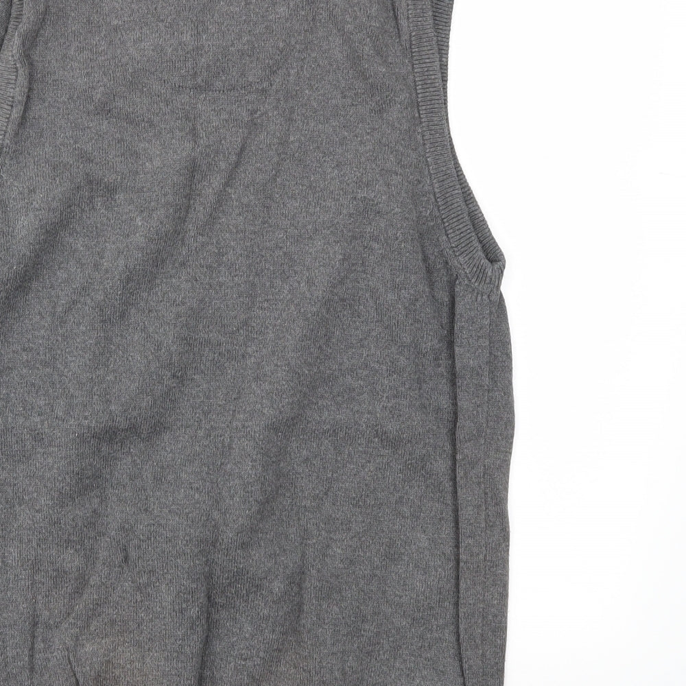 M&S Mens Grey Pullover Sweatshirt Size S
