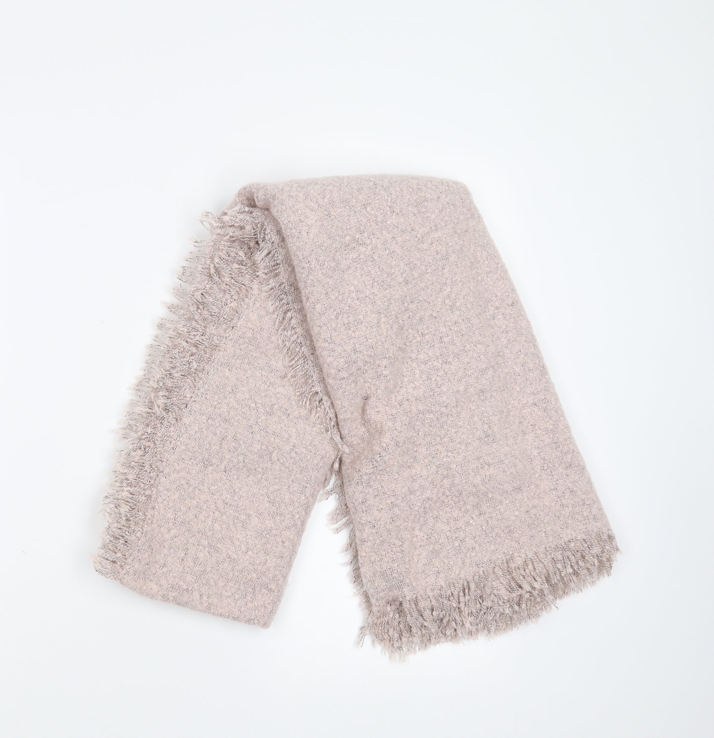 Luxe Womens Pink Scarf