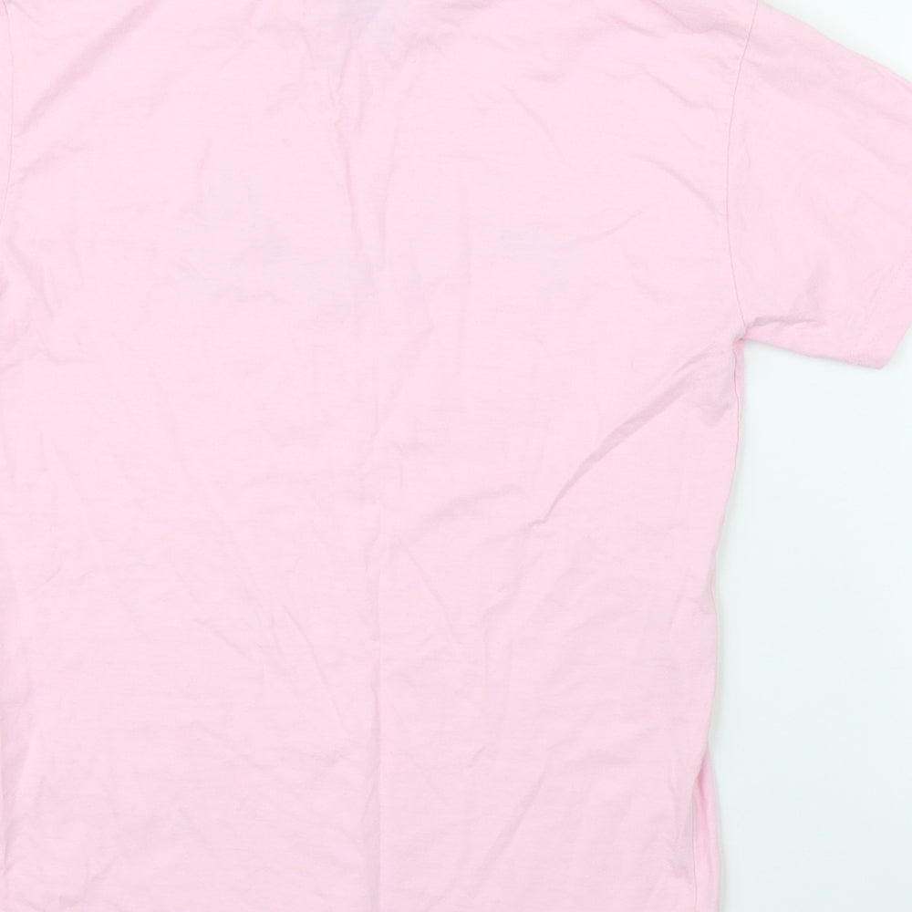 Fil Girls Pink Basic T-Shirt Size 10 Years