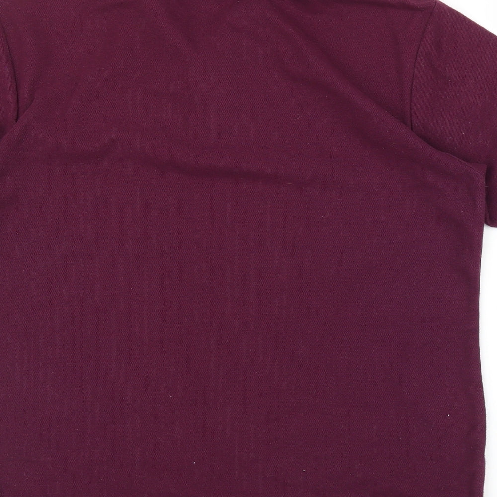 Slazenger Mens Purple Polo Size M