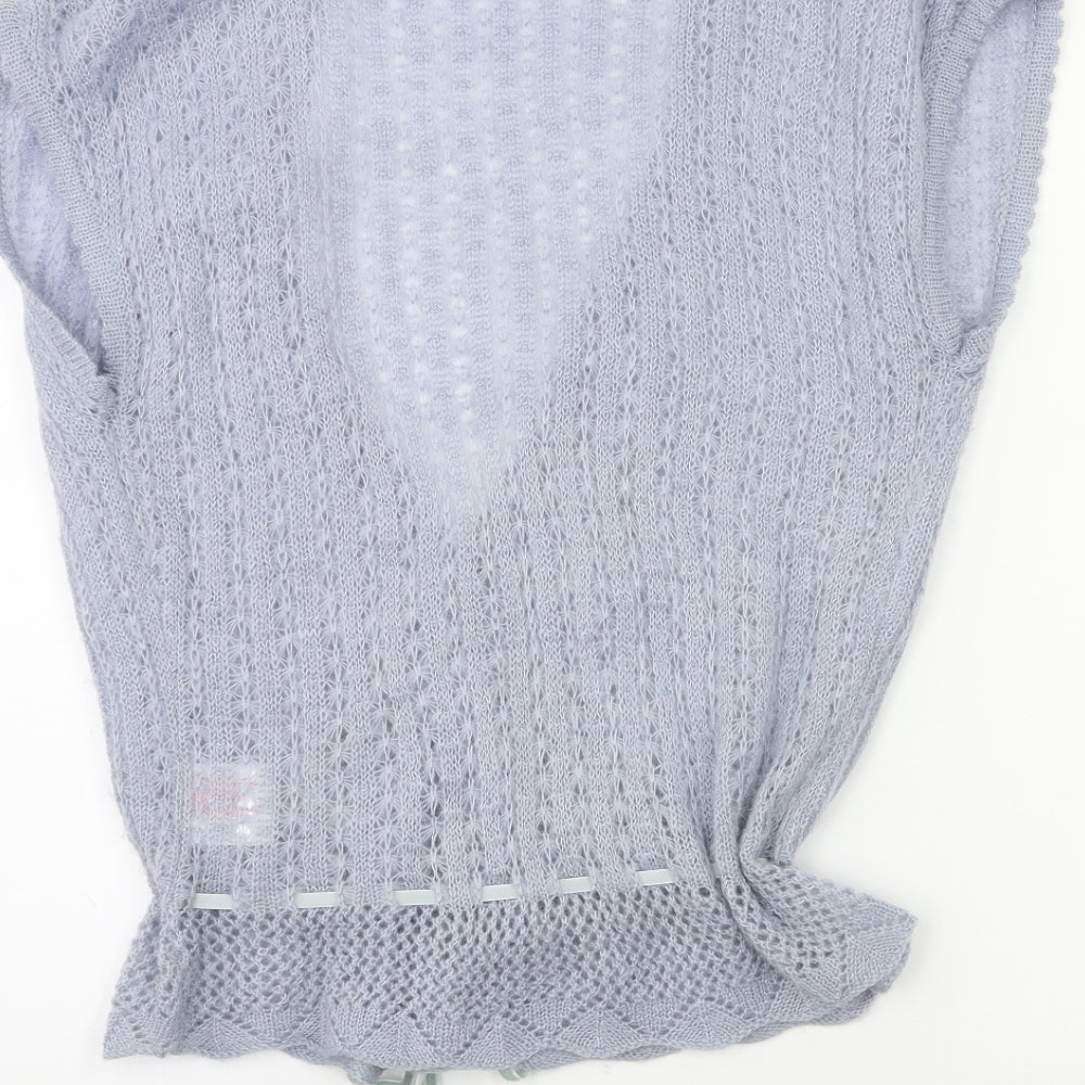 Select Womens Grey Knit Pullover Jumper Size 14