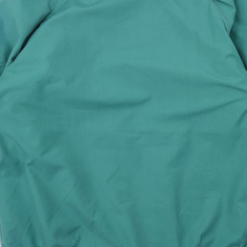 Preworn Womens Green Overcoat Coat Size 12