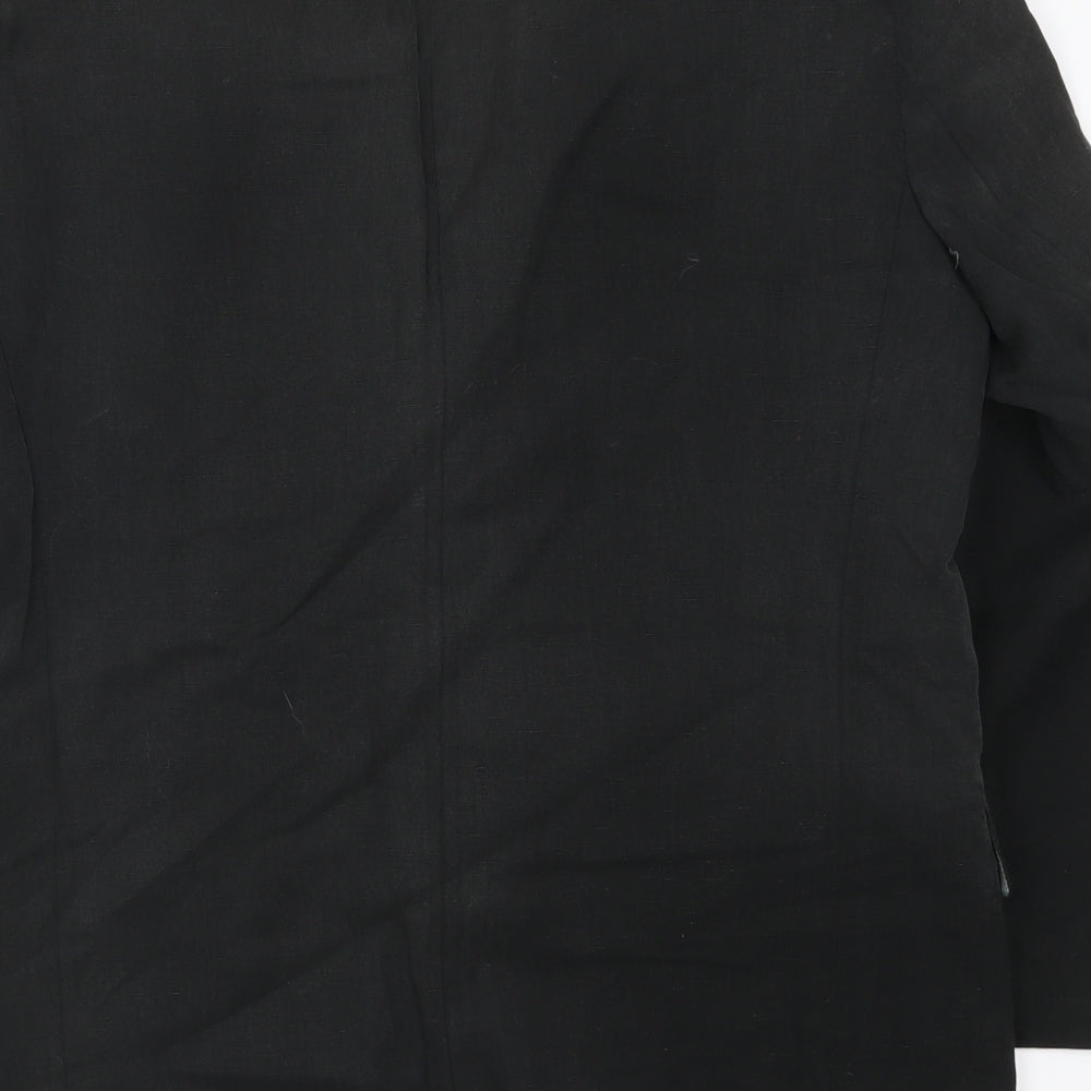 Fellini Mens Grey Jacket Suit Jacket Size 40