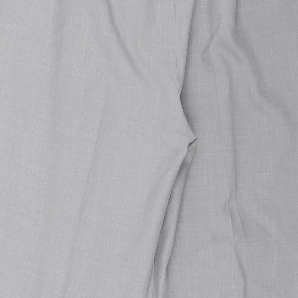 Bonmarché Womens Grey Dress Pants Trousers Size 22 L26.5 in