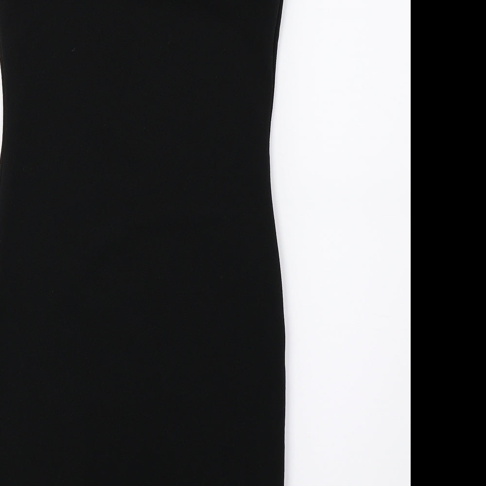Missguided Womens Black Jersey Bodycon Size 4