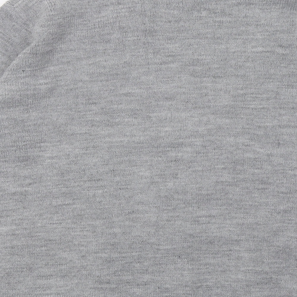 Choice Womens Grey Knit Cardigan Jumper Size L