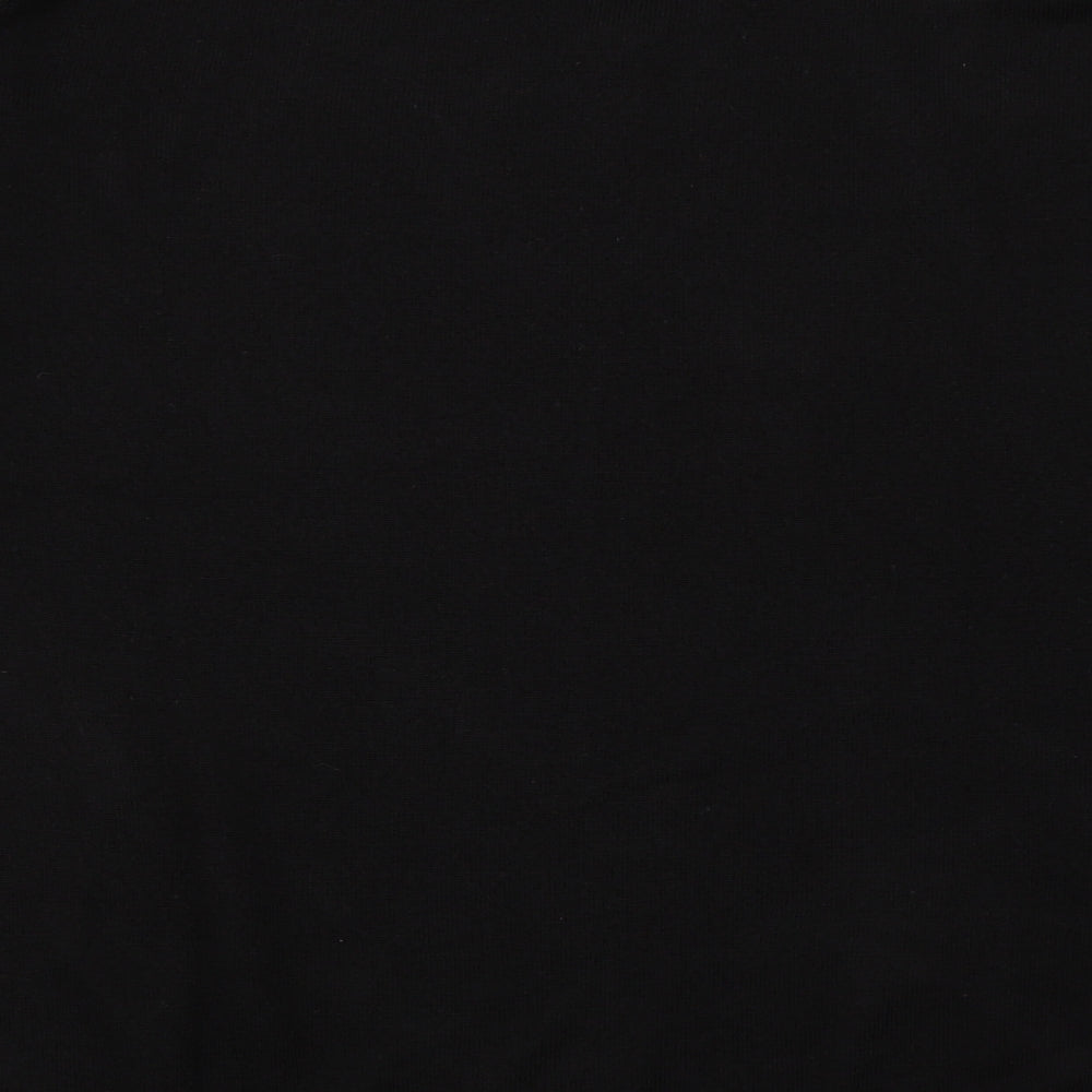 Marks and Spencer Mens Black Knit Pullover Jumper Size XL