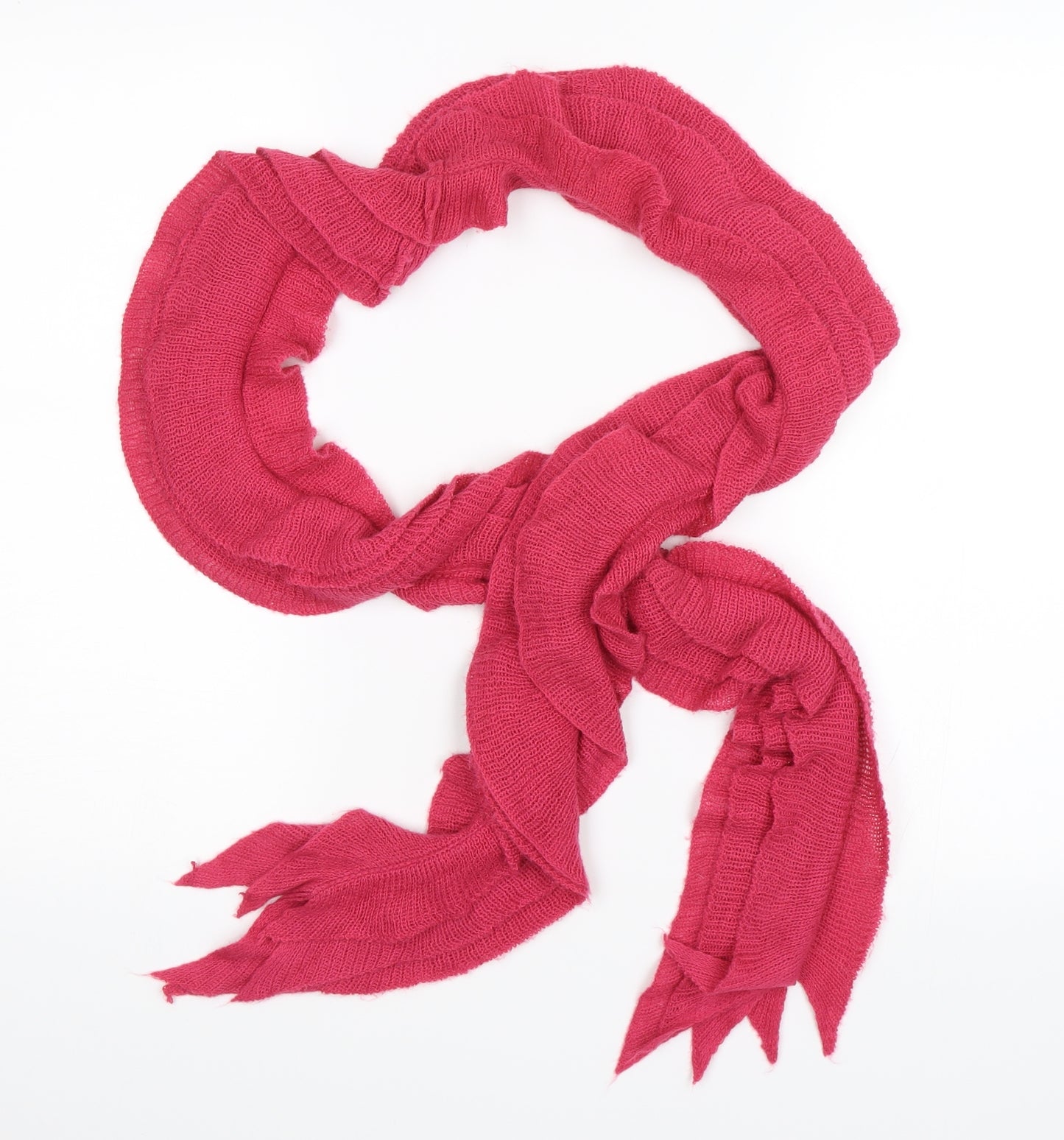 Preworn Unisex Pink Scarf