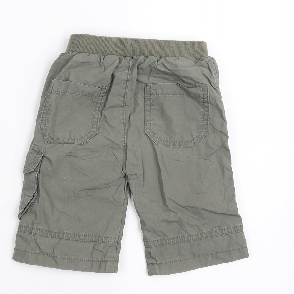 Preworn Baby Green Cargo Trousers Size 3-6 Months