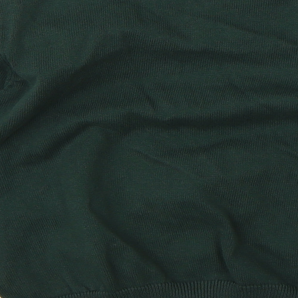 George Boys Green Pullover Jumper Size 4-5 Years