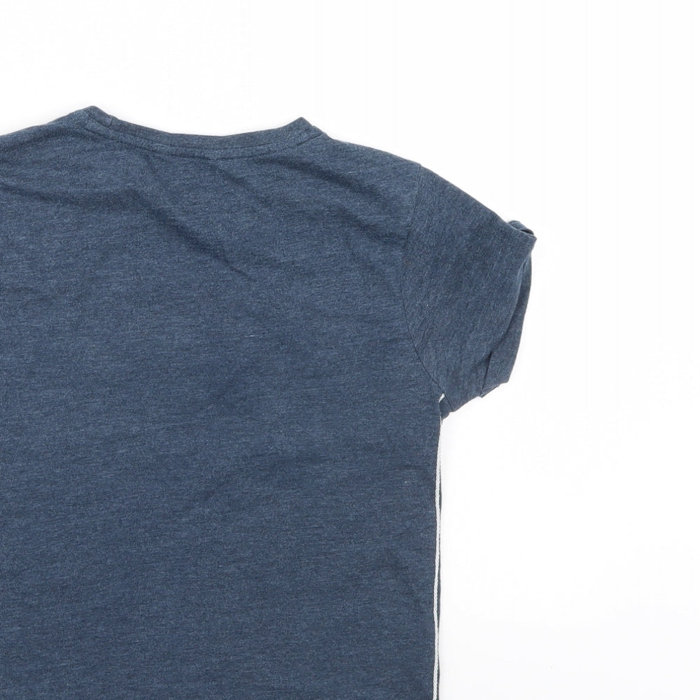 George Boys Blue Basic T-Shirt Size 8-9 Years