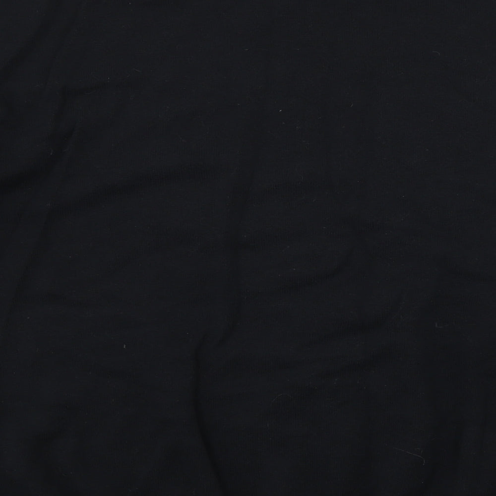 Divided Womens Black Pullover Jumper Size L