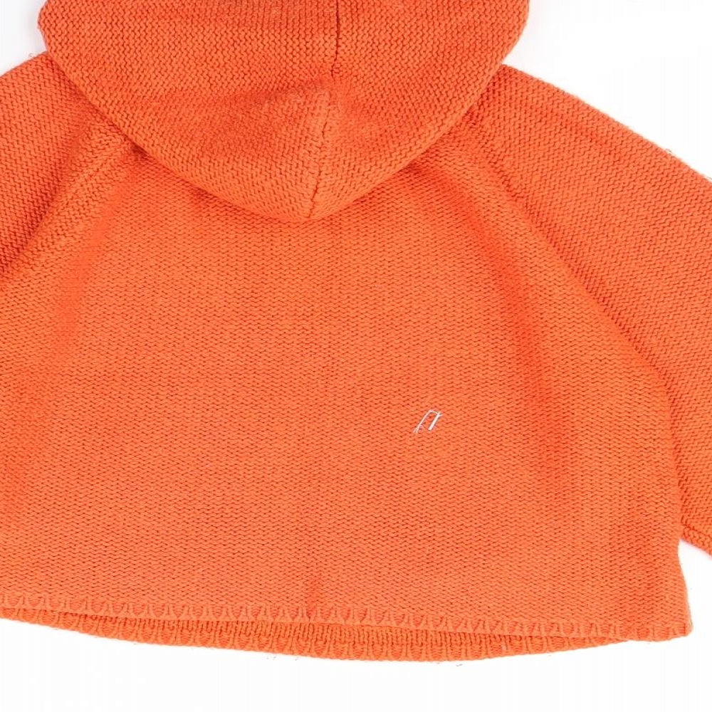 Blue Seven Girls Orange Pullover Hoodie Size 9 Years