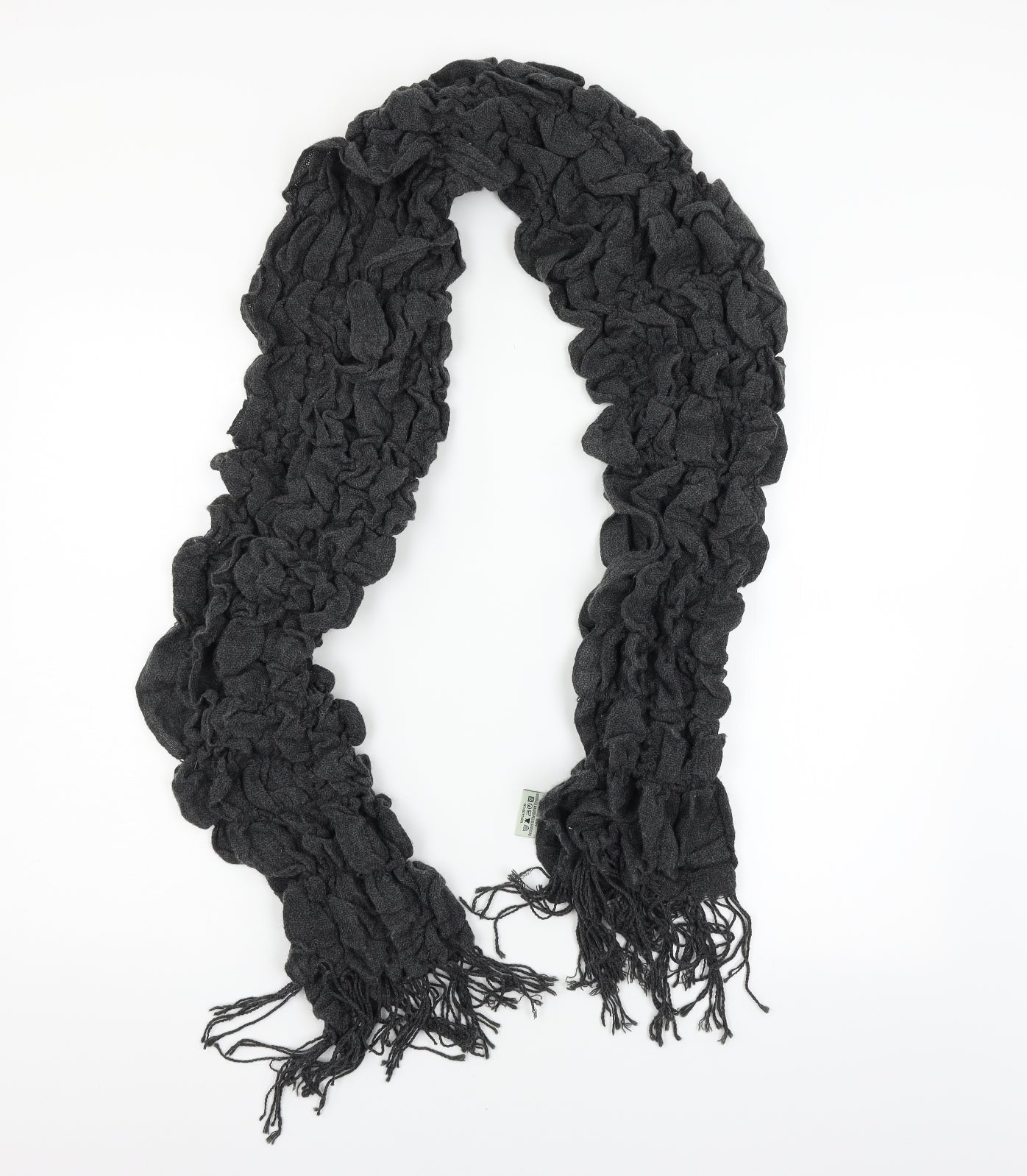 Lettuce Unisex Grey Knit Scarf