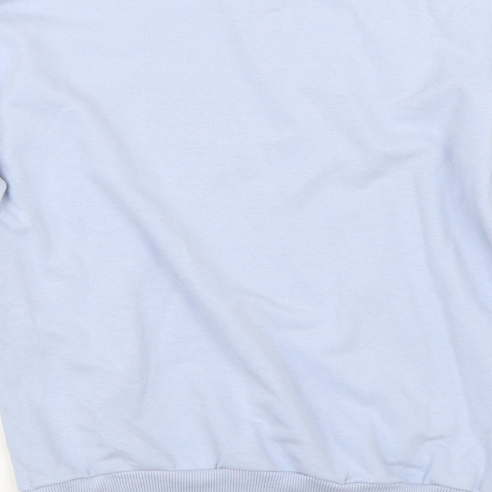 New Look Womens Blue Pullover Sweatshirt Size 6