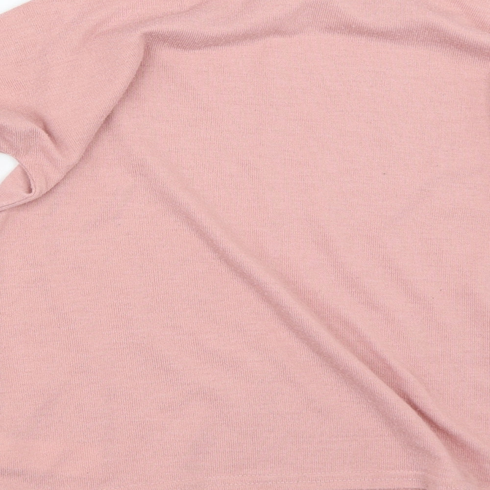 Primark Girls Pink Pullover Jumper Size 9-10 Years