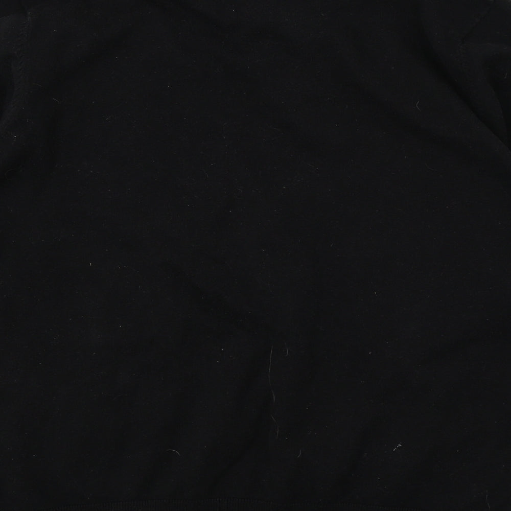 Marks and Spencer Mens Black Knit Pullover Jumper Size XL