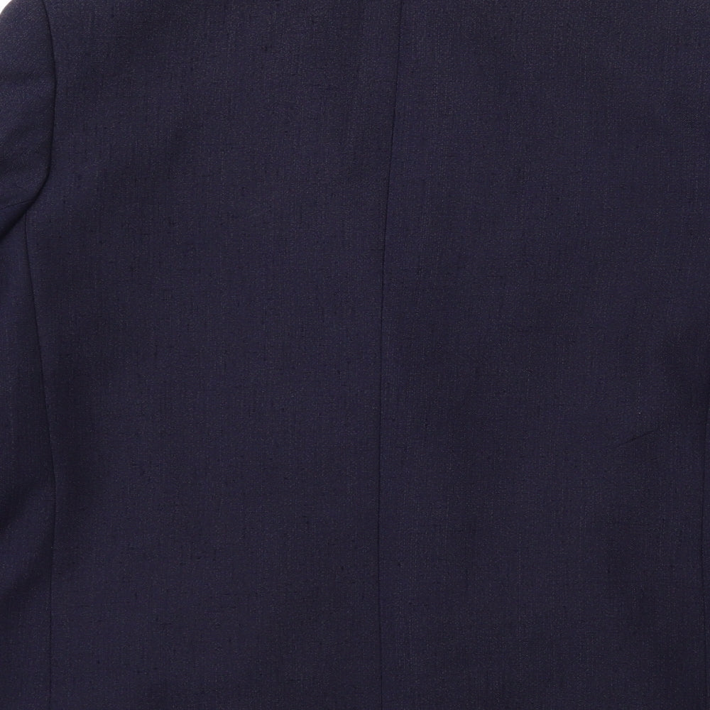 St Michael Womens Blue Jacket Suit Jacket Size 14