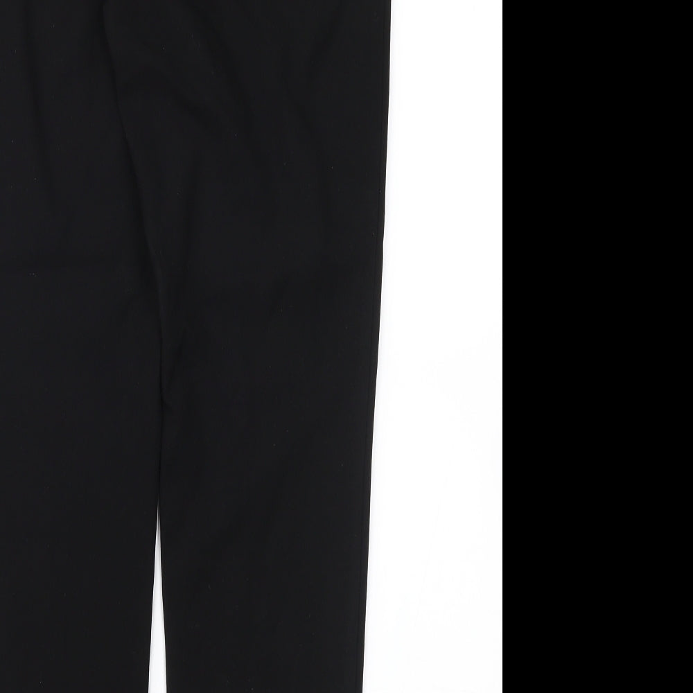 NEXT Womens Black Trousers Size 8 L27 in