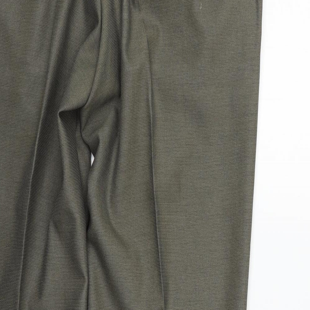 Marks and Spencer Womens Grey Trousers Size 32 in L27 in