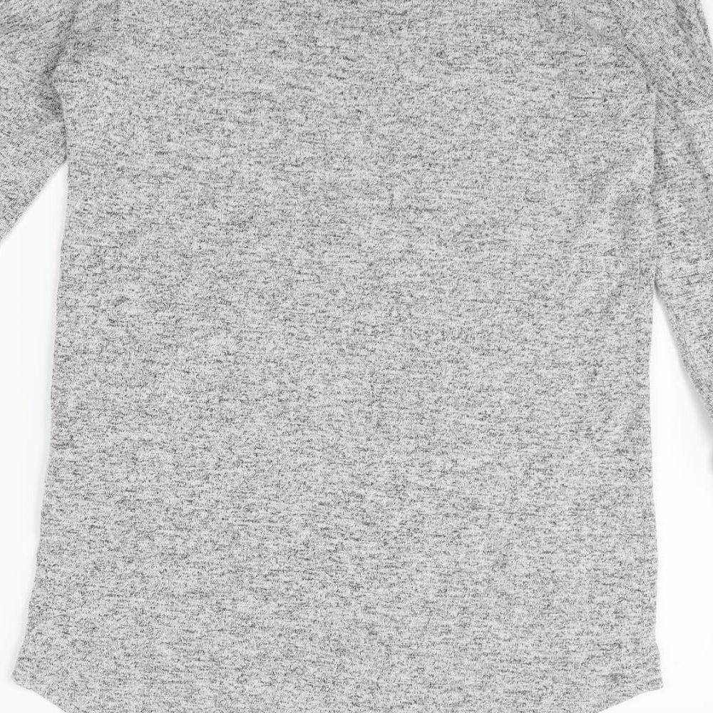 LOVE TO LOUNGE Womens Grey Fit & Flare Size XS