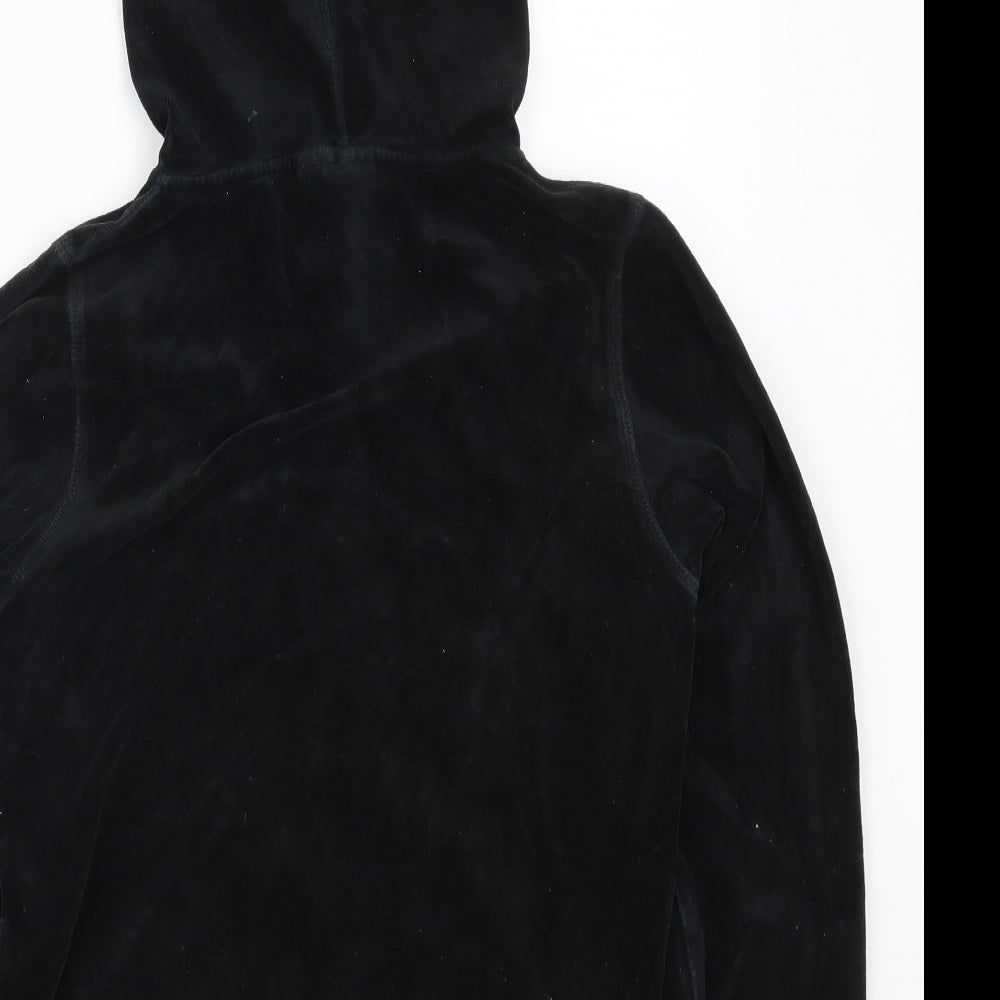 Ethel Austin Girls Black Full Zip Hoodie Size 12-13 Years