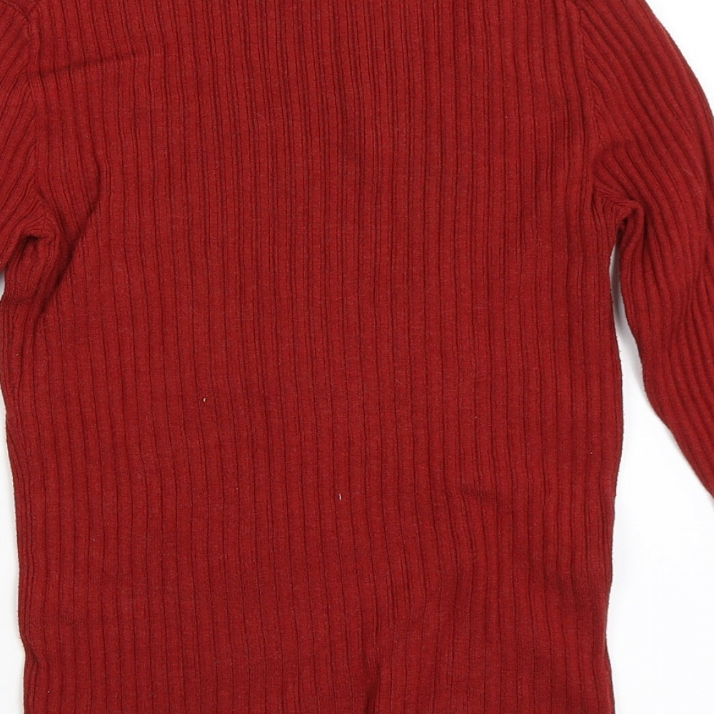 Primark Womens Red Pullover Jumper Size L