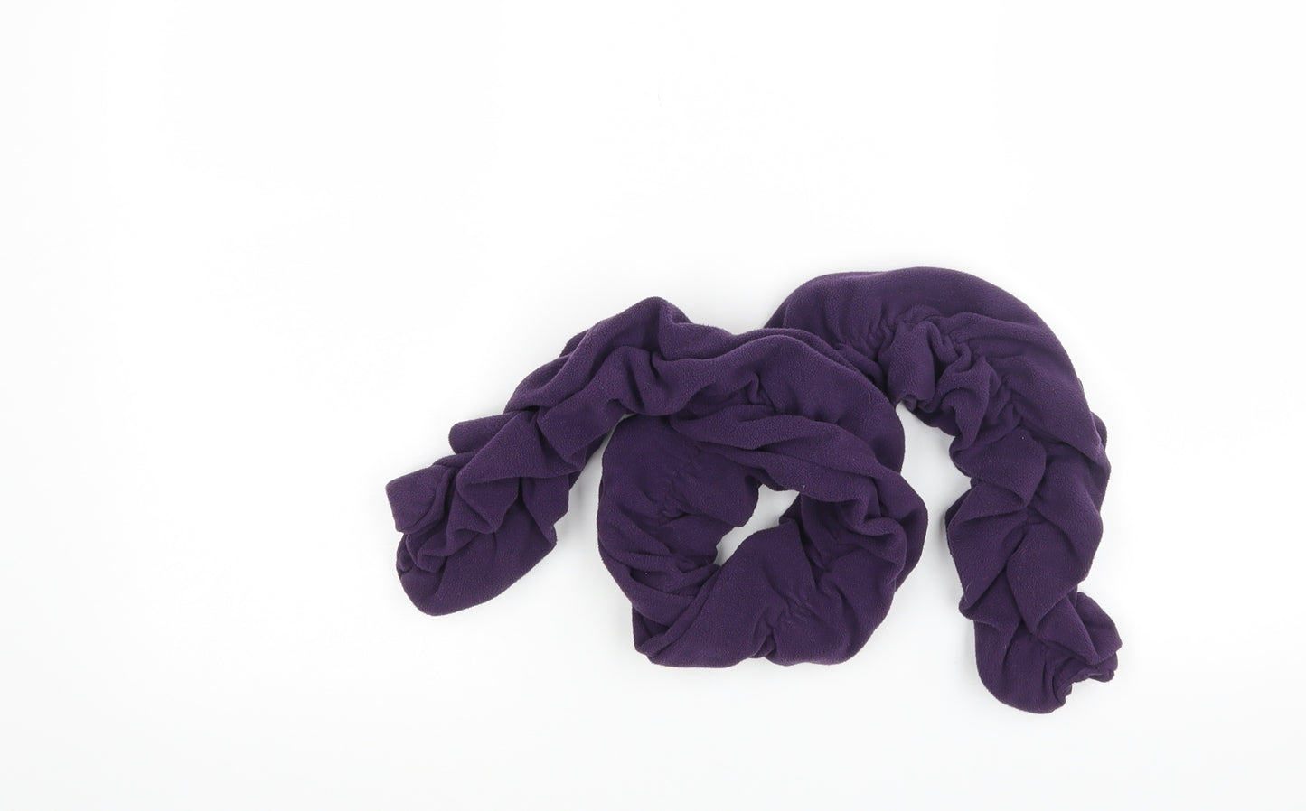 Preworn Womens Purple Fleece Scarf