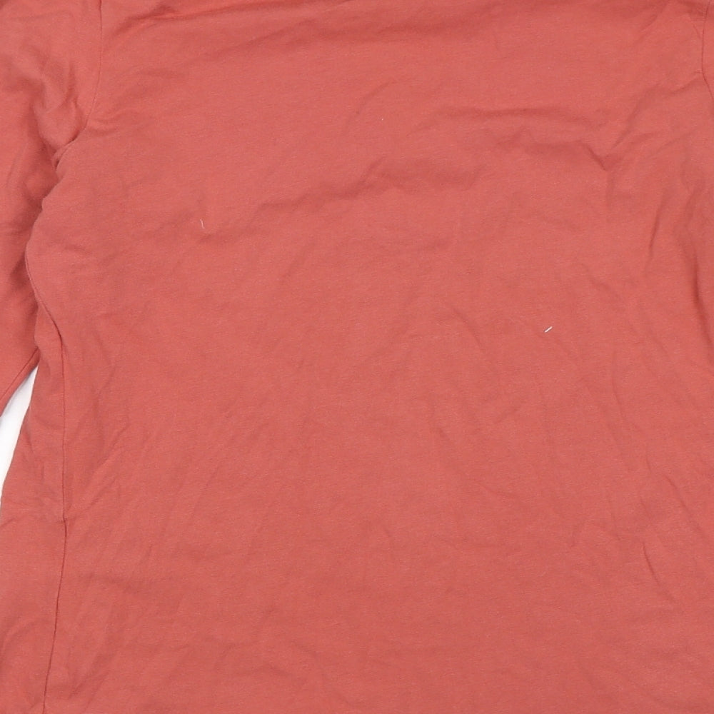 ESMARA Womens Orange Pullover Jumper Size M
